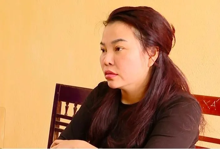 Đối tượng Trần Thị Hoài, chủ quán karaoke mua nhân viên nữ chưa đủ 16 tuổi về phục vụ quán karaoke (Ảnh: CANB).