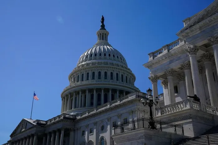  Điện Capitol, tức Tòa nhà Quốc hội Mỹ. Ảnh: Reuters 