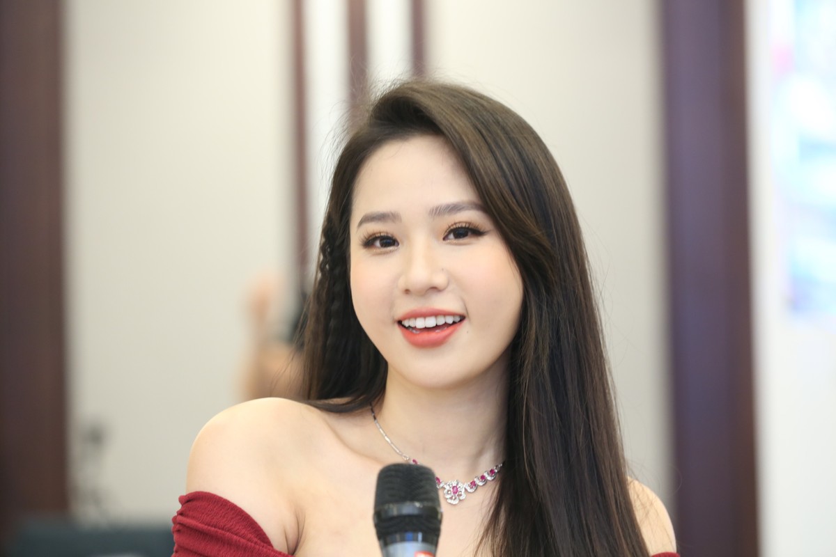 Dàn người đẹp Hoa hậu Việt Nam năm 2022 hội ngộ tại họp báo Tiền Phong Marathon 2023 ảnh 5