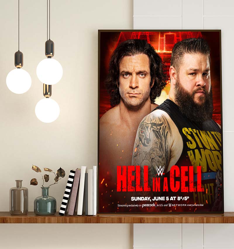 Hell-In-A-Cell-Ezekiel-vs-Kevin-Owens-WWE-Original-Poster-Canvas.jpg
