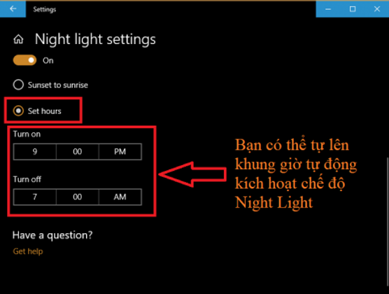 Ambino |  Bảo vệ mắt với chức năng ban đêm của windows 10 - cách bật night light mode | Ảnh 6