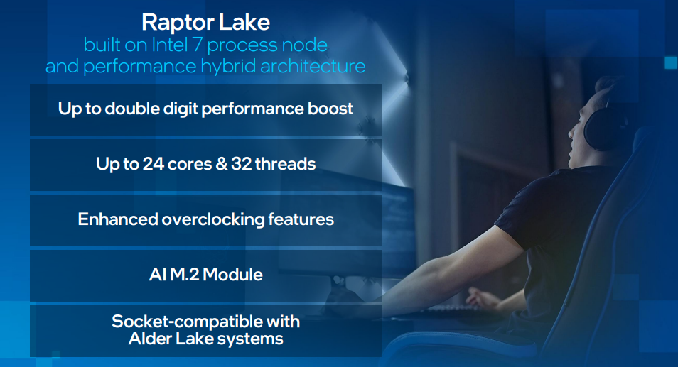 Những cải tiến ban đầu của vi xử lý Raptor Lake, ảnh: Intel