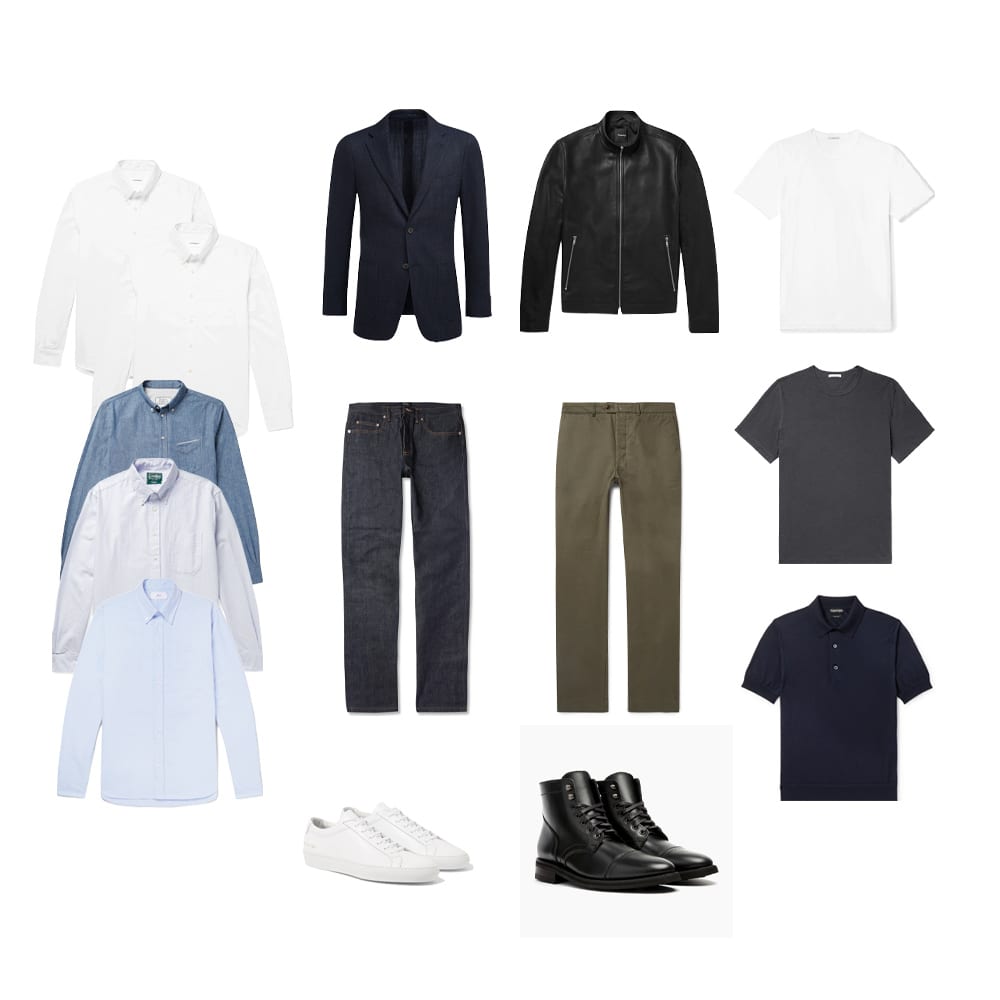This image has an empty alt attribute; its file name is starter-capsule-wardrobe-for-men.jpg